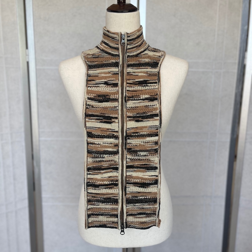 NWT Veronica Beard Cream/Beige/Black Trinity Dickey sz 00-14
